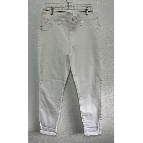 Lucky Brand Denim - Lucky Brand Ava Skinny Jeans Mid Rise Denim Size 14/32 Womens